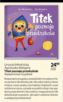 Książka Titek poznaje przedszkole promocja w Empik