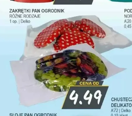 Zakrętki Pan Ogrodnik promocja w Słoneczko