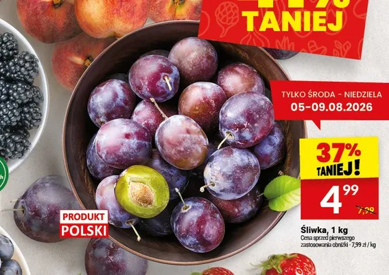 Śliwka polska promocja w Twój Market
