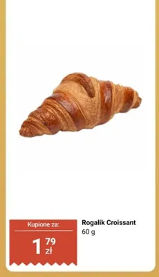 Rogalik Croissant promocja w Biedronka