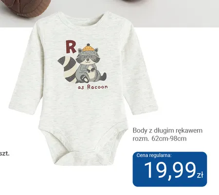 Body z długim rękawem promocja w Smyk