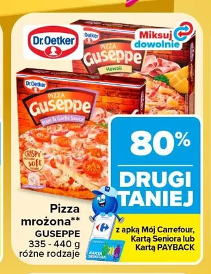 Pizza mrożona Guseppe Dr. Oetker promocja w Carrefour Market