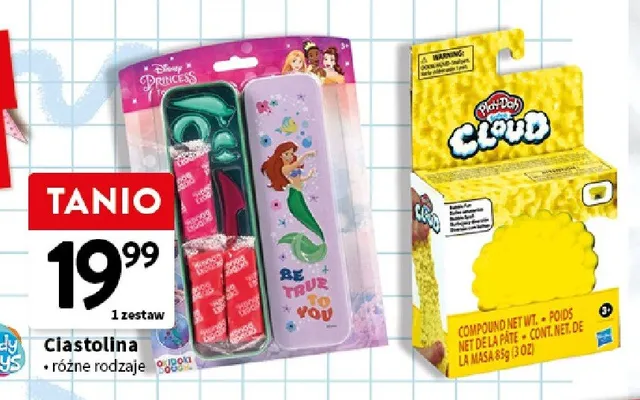 Ciastolina Disney Princess promocja w Intermarche