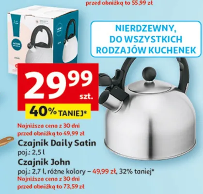 Czajnik John promocja w Auchan