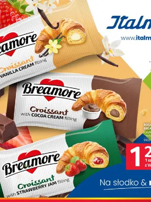 Rogale Breamore z dżemem truskawkowym promocja w Selgros