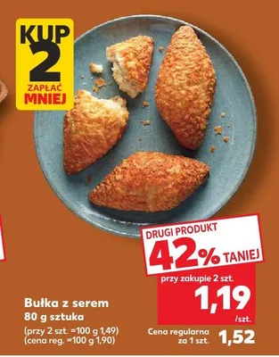Bułka z serem promocja w Kaufland