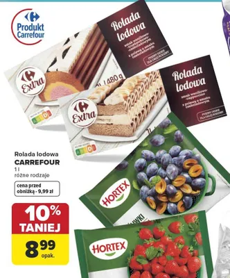 Rolada lodowa Carrefour promocja w Carrefour