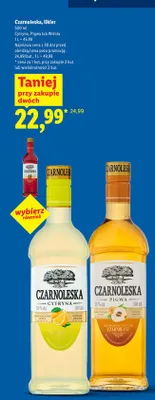 Likier Cytryna lub Pigwa promocja w Lidl