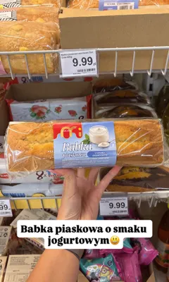 Babka piaskowa Amicake o smaku jogurtowym promocja w Dino
