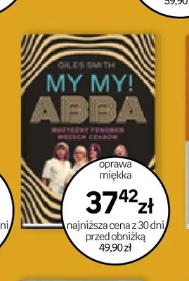 Książka My My! ABBA Giles Smith promocja w Empik