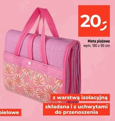Mata plażowa promocja w Dealz