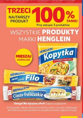 Produkty marki Henglein promocja w Kaufland