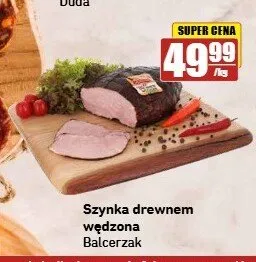 Szynka drewnem wędzona Balcerzak promocja w API Market