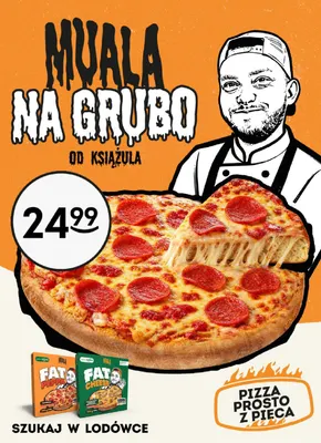 Pizza Fat Peppa Muala promocja w Żabka