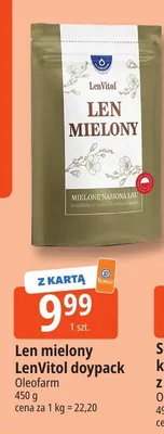 Len mielony LenVitoll doypack promocja w Leclerc