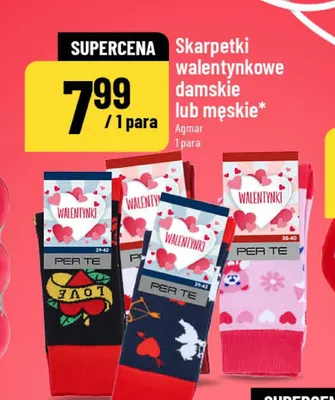 Skarpetki walentynkowe męskie różne rodzaje promocja w POLOmarket