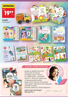 Książki dla dzieci promocja w Biedronka
