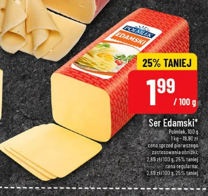 Ser Edamski promocja w POLOmarket