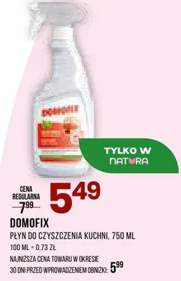 Płyn do czyszczenia kuchni promocja w Drogerie Natura