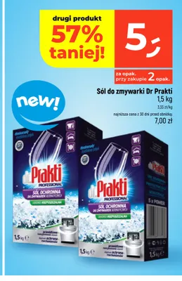 Sól do zmywarki W5 promocja w Dealz