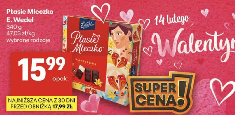 Czekolada Ptasie Mleczko promocja w Delikatesy Centrum