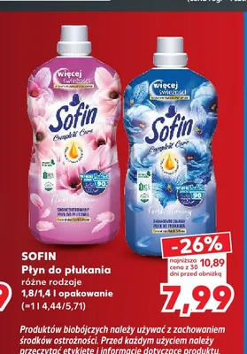Płyn do płukania Sofin Complete Care Floral Passion promocja w Kaufland