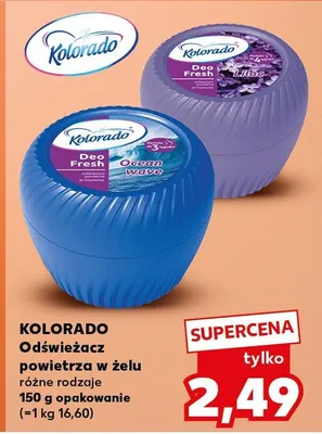 Odświeżacz powietrza w żelu różne rodzaje promocja w Kaufland