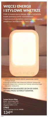 Lampa Serene Glow promocja w AVON