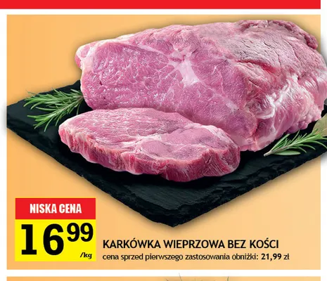 Karkówka wieprzowa bez kości promocja w Gram Market