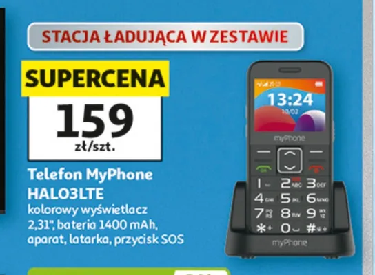Telefon myPhone HALO3LTE promocja w Auchan