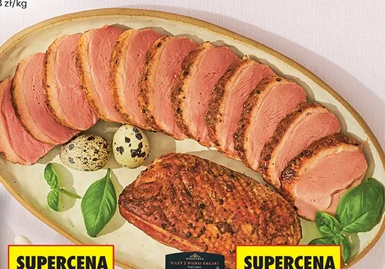 Filet z piersi kaczki pieczony promocja w Biedronka