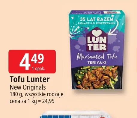 Tofu Lunter New Originals promocja w Leclerc