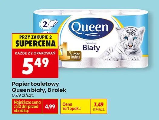 Papier toaletowy promocja w Biedronka