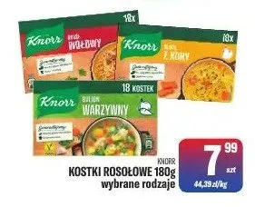 Kostki rosołowe wybrane rodzaje promocja w Tomi Markt