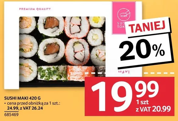Sushi Maki 420 G promocja w Selgros
