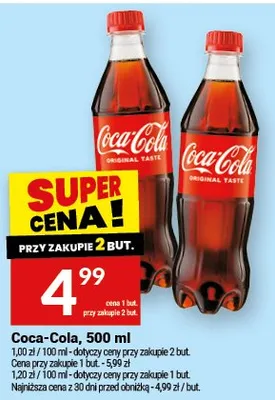 Coca-Cola promocja w Twój Market