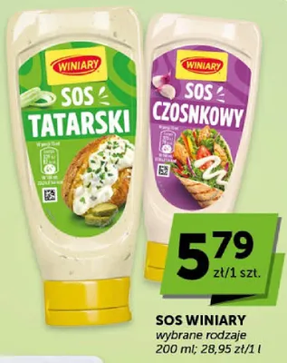 Sos czosnkowy promocja w ABC