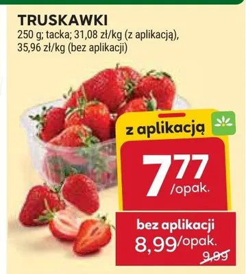 Truskawki promocja w Stokrotka