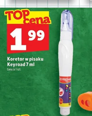 Korektor w pisaku Keyroad promocja w TOPAZ
