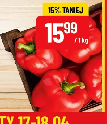 Papryka czerwona promocja w POLOmarket