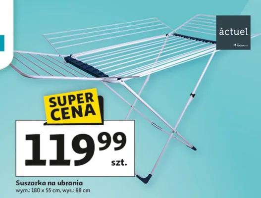Suszarka na ubrania promocja w Auchan