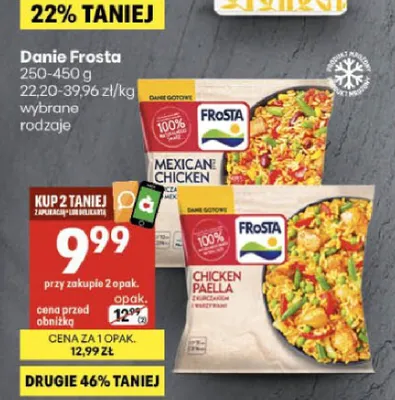 Danie Frosta promocja w Delikatesy Centrum