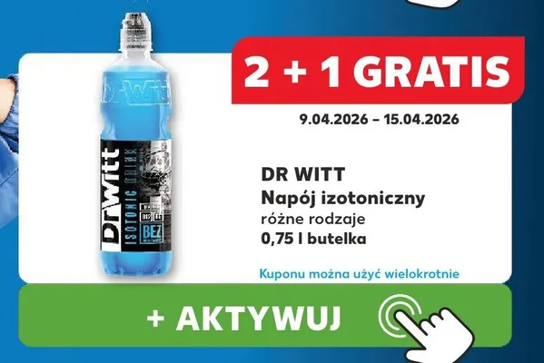 Napój izotoniczny różne rodzaje promocja w Kaufland