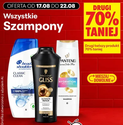 Szampon Schwarzkopf Gliss Ultimate Repair promocja w Biedronka