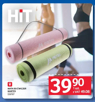 Mata do ćwiczeń Martes promocja w Selgros