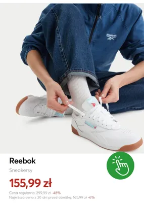 Sneakersy Reebok promocja w eobuwie.pl
