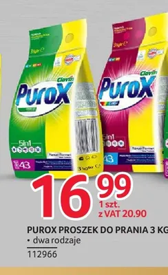 Purox proszek do prania promocja w Selgros