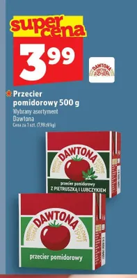 Przecier pomidorowy Dawtona promocja w TOPAZ