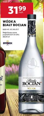 Wódka Biały Bocian promocja w Stokrotka