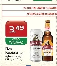 Piwo Kasztelan Jasne Pełne promocja w MALINKA